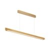 Oprawa V-TAC LED linear SAMSUNG CHIP LIFUD driver 36W 100st CCT zwieszana 120cm złoty MAT VT-7-35 3000K-4000K-6400K 2880lm 5 lat
